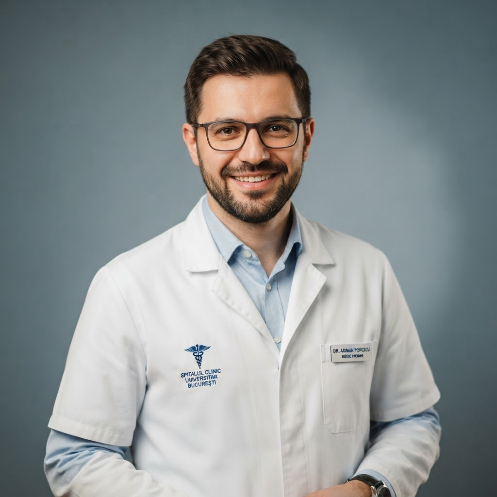 Portret Dr. Vlad Georgescu, Dermatologie