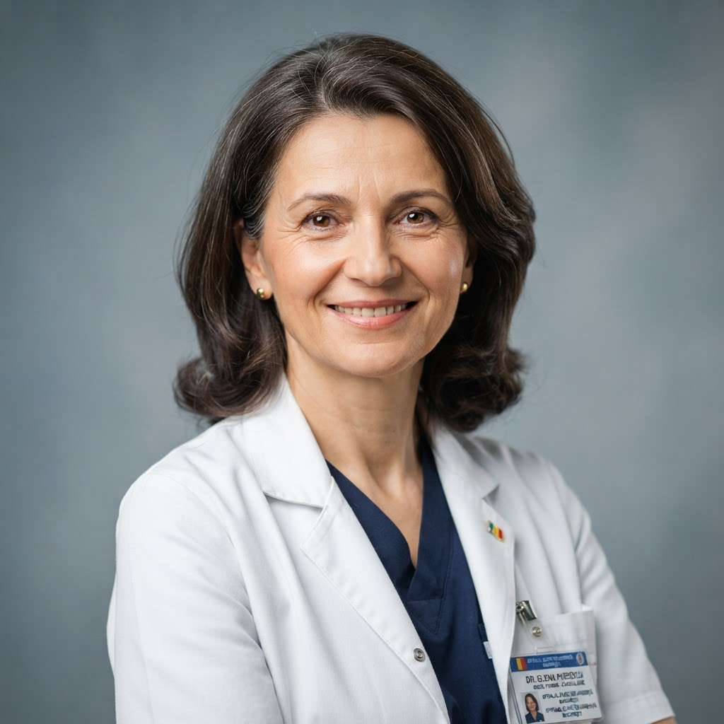 Portret Dr. Maria Ionescu, Pediatrie