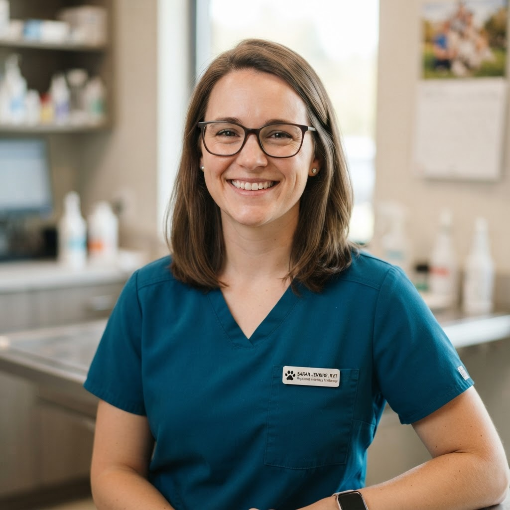 Mara Luca, asistent veterinar la OLIA